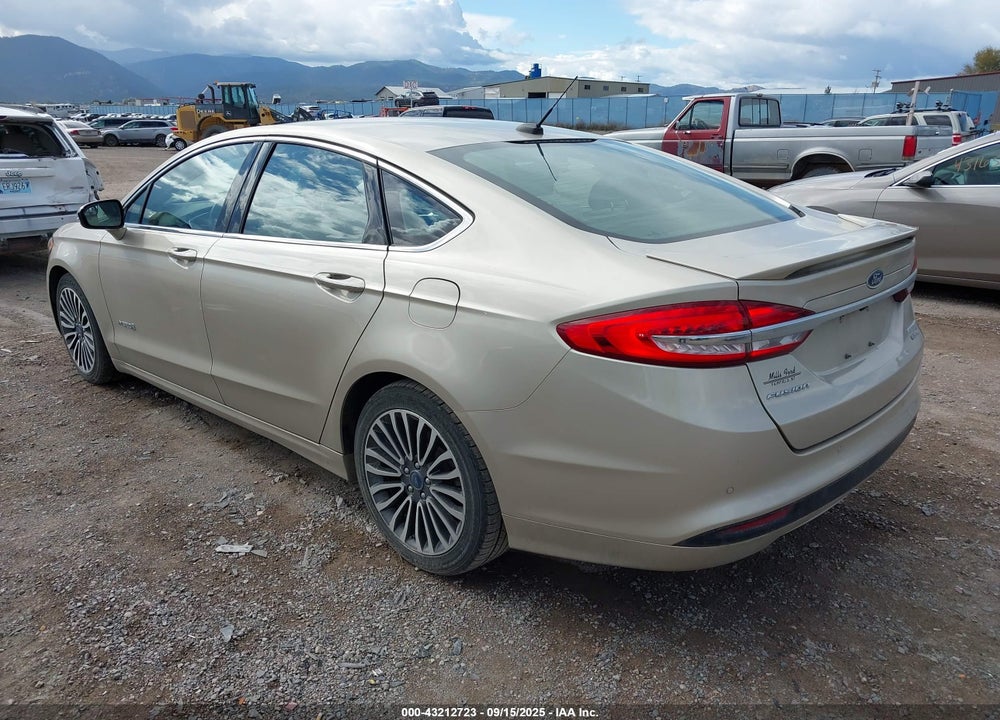 2017 FORD FUSION HYBRID TITANIUM VIN: 3FA6P0RU4HR301562