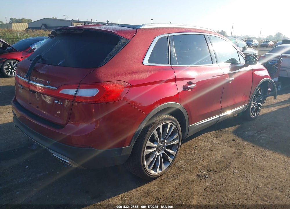 2016 LINCOLN MKX VIN: 2LMTJ8LRXGBL29879