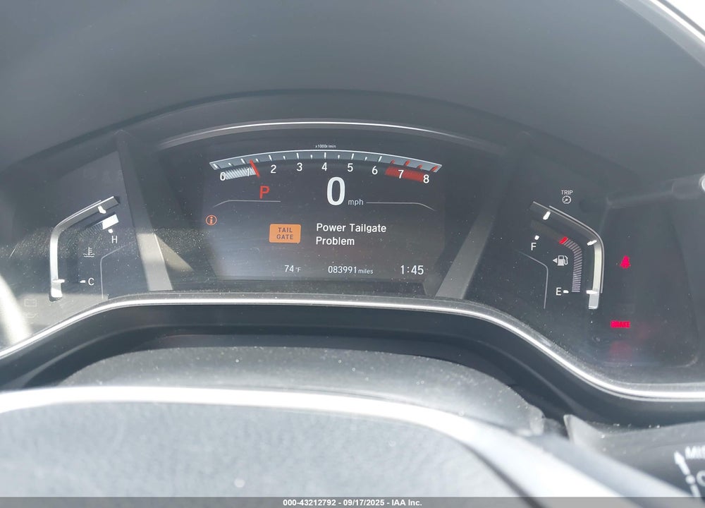 2019 HONDA CR-V VIN: 2HKRW2H88KH608575