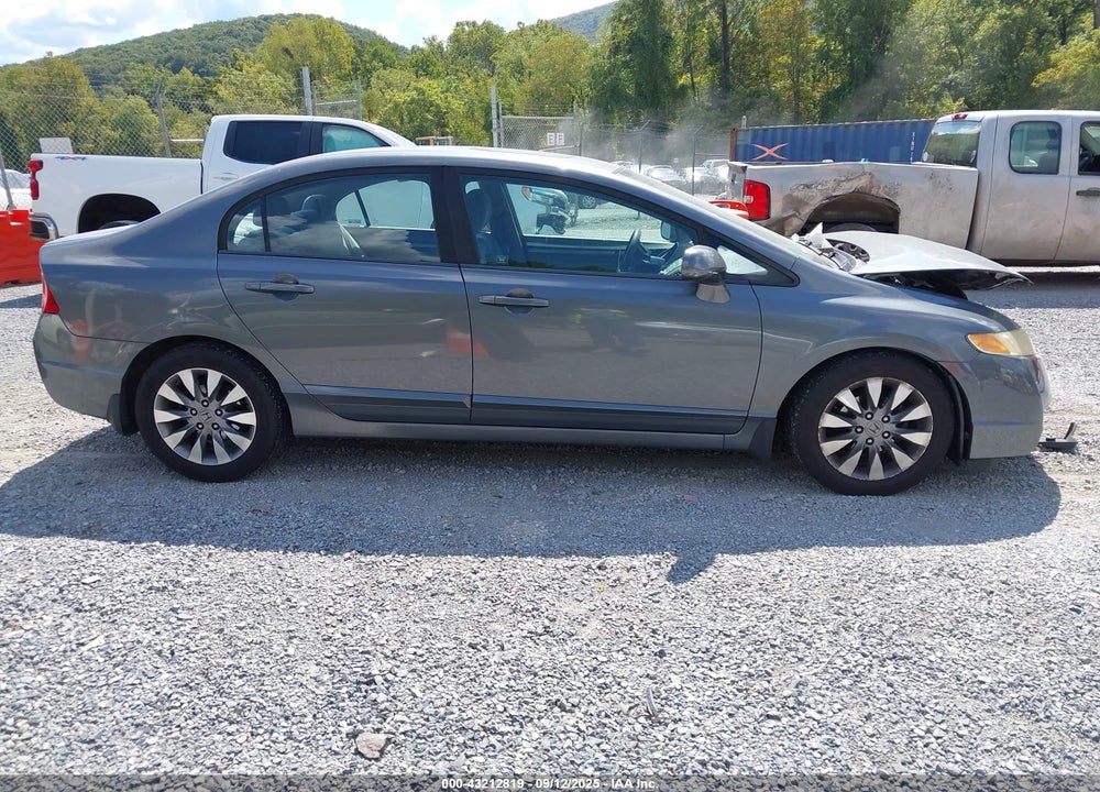 2009 HONDA CIVIC EX VIN: 1HGFA16839L002848