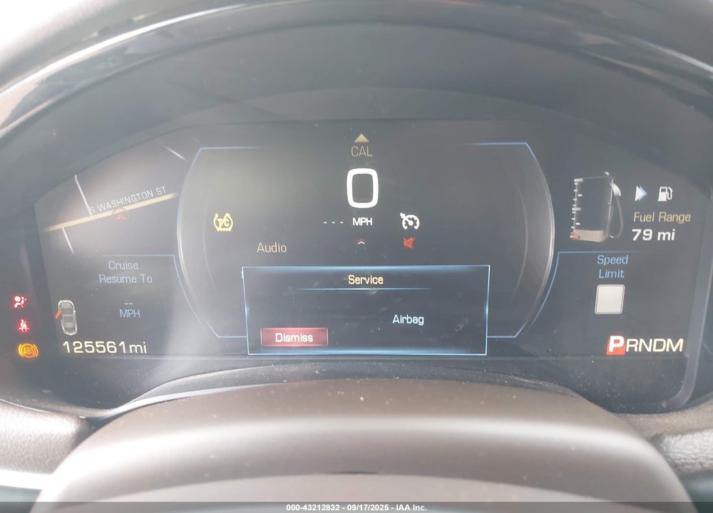 2013 CADILLAC XTS VIN: 2G61S5S35D9100452