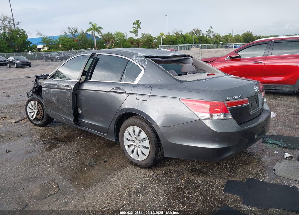 2012 HONDA ACCORD 2.4 LX VIN: 1HGCP2F30CA205453