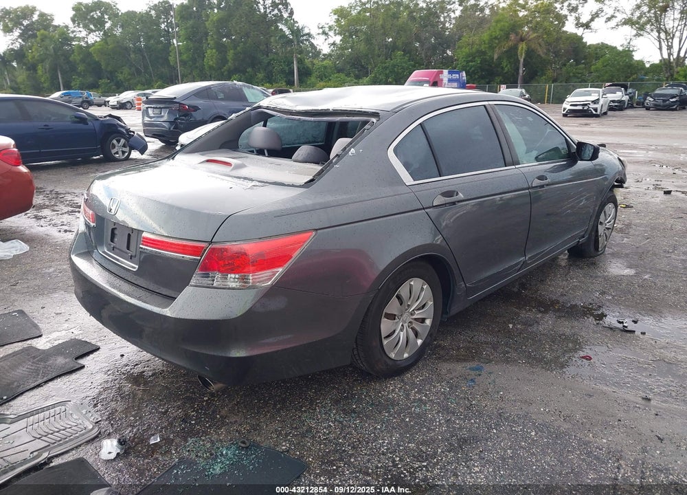2012 HONDA ACCORD 2.4 LX VIN: 1HGCP2F30CA205453