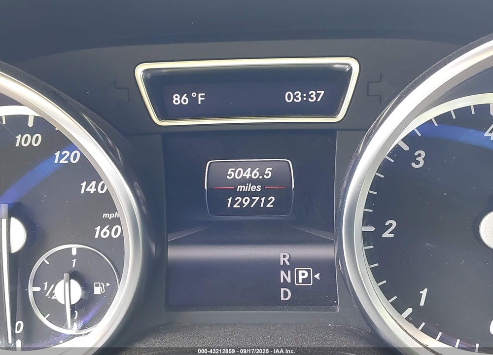 2013 MERCEDES-BENZ ML-CLASS VIN: 4JGDA2EB7DA203483