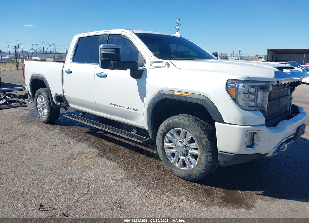2022 GMC SIERRA 2500HD 4WD  STANDARD BED DENALI VIN: 1GT49REY8NF227483