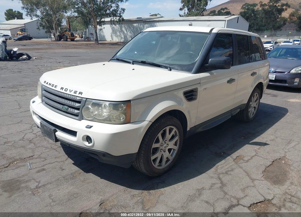 2009 LAND ROVER RANGE ROVER SPORT HSE VIN: SALSK25489A197784