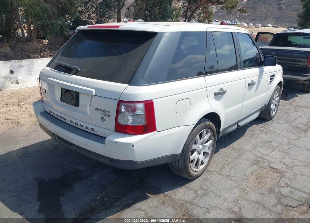 2009 LAND ROVER RANGE ROVER SPORT HSE VIN: SALSK25489A197784