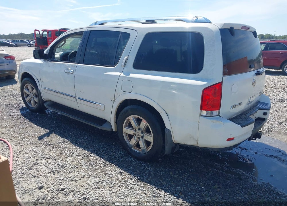 2010 NISSAN ARMADA PLATINUM VIN: 5N1BA0NF8AN600512