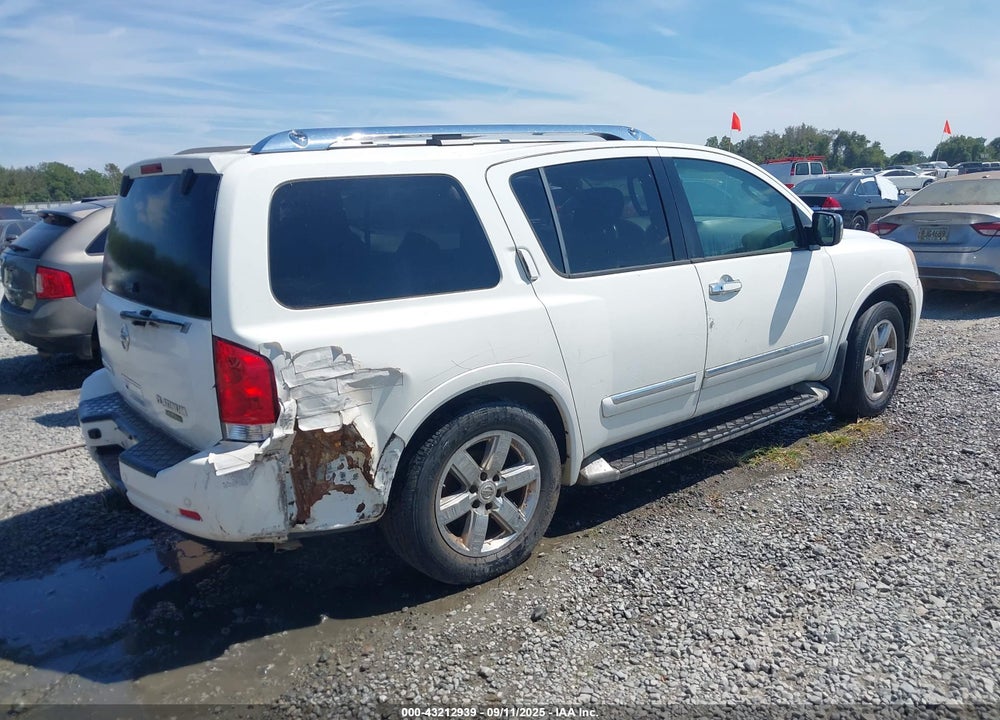 2010 NISSAN ARMADA PLATINUM VIN: 5N1BA0NF8AN600512