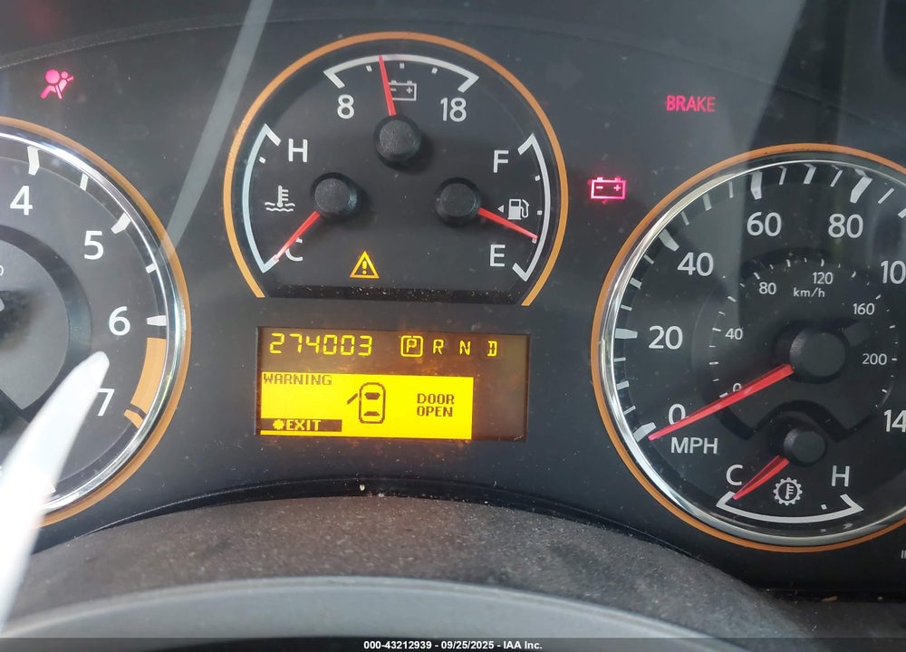 2010 NISSAN ARMADA PLATINUM VIN: 5N1BA0NF8AN600512