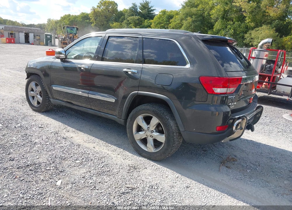 2011 JEEP GRAND CHEROKEE VIN: 1J4RR6GT1BC516380