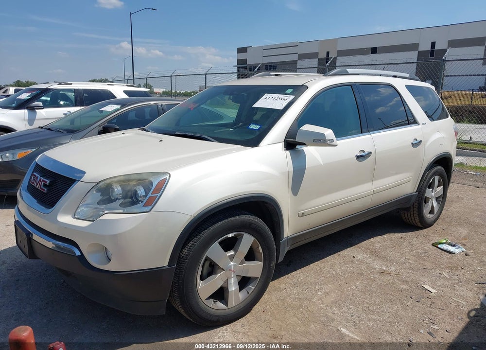 2010 GMC ACADIA SLT-1 VIN: 1GKLRMED1AJ178019