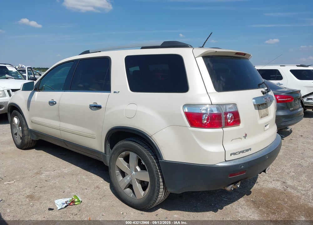 2010 GMC ACADIA SLT-1 VIN: 1GKLRMED1AJ178019