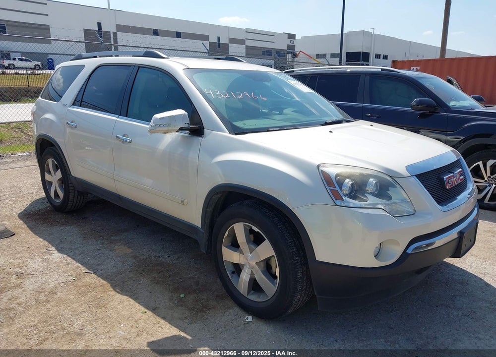 2010 GMC ACADIA SLT-1 VIN: 1GKLRMED1AJ178019