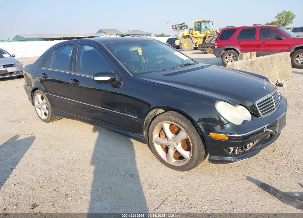 2006 MERCEDES-BENZ C 230 SPORT VIN: WDBRF52H96A910981