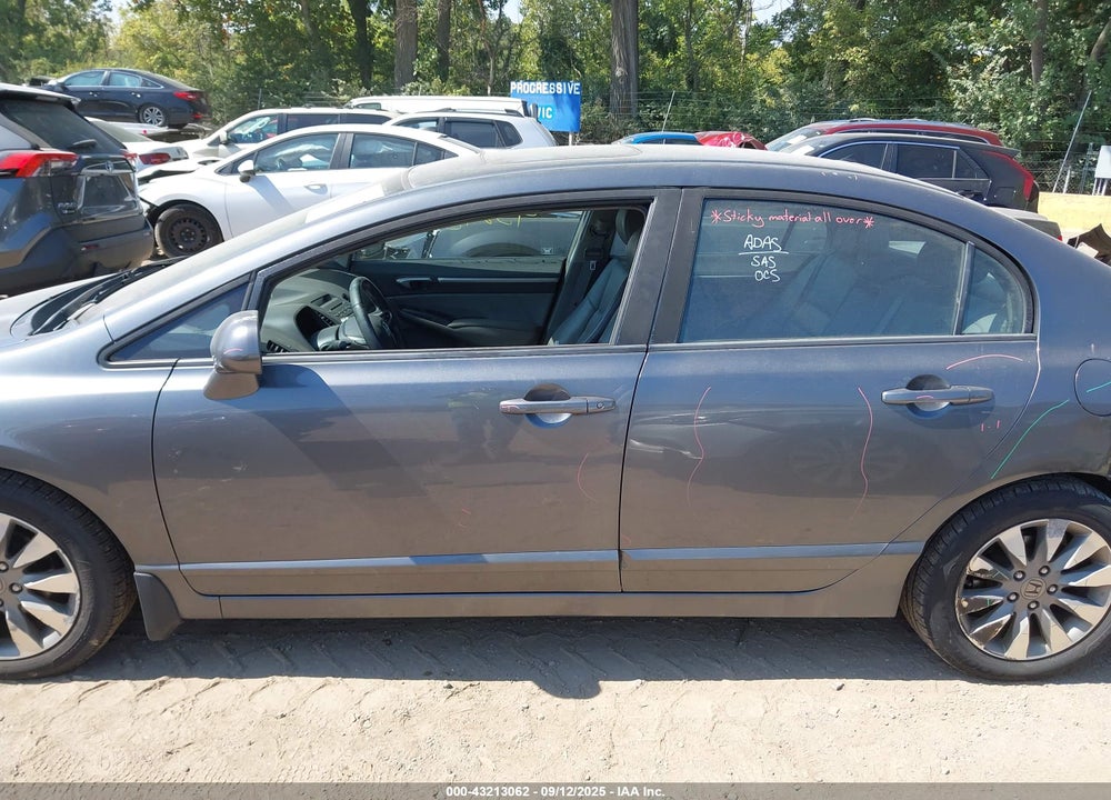 2011 HONDA CIVIC EX-L VIN: 19XFA1F98BE004732