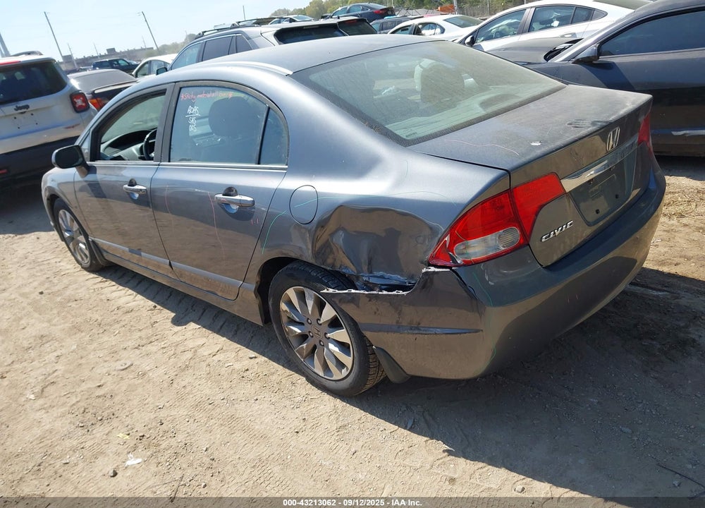 2011 HONDA CIVIC EX-L VIN: 19XFA1F98BE004732