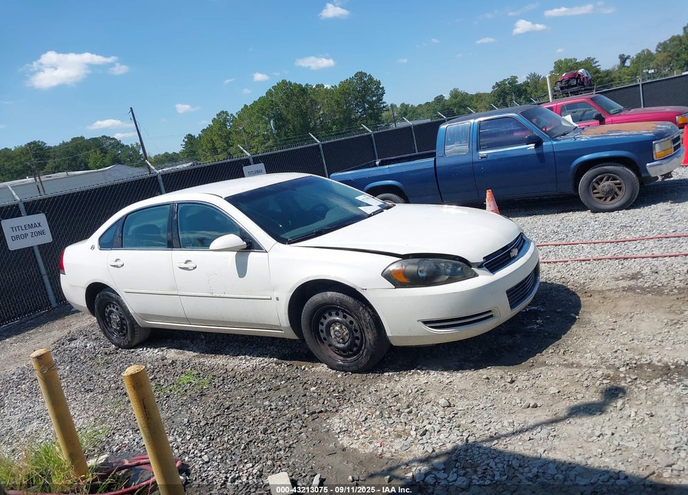 2007 CHEVROLET IMPALA VIN: 2G1WS55R579382981