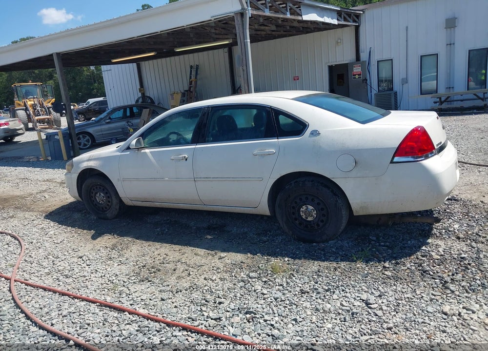 2007 CHEVROLET IMPALA VIN: 2G1WS55R579382981