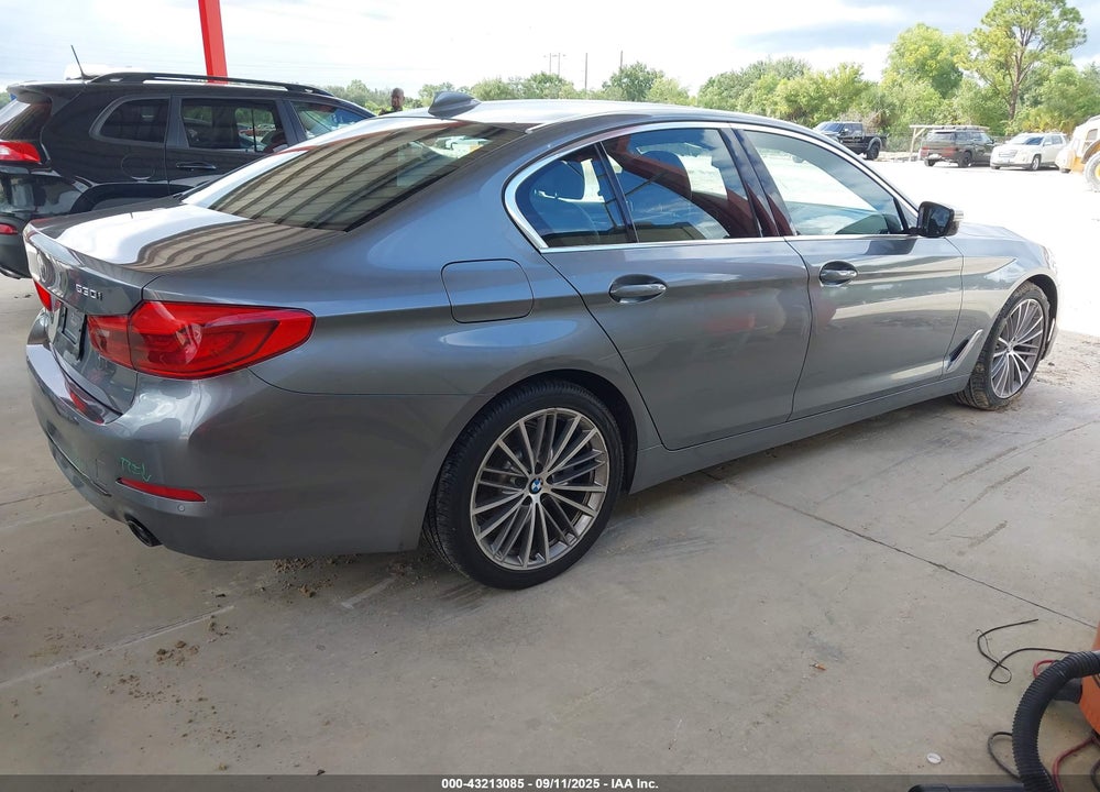2019 BMW 5 SERIES VIN: WBAJA5C56KWW13257