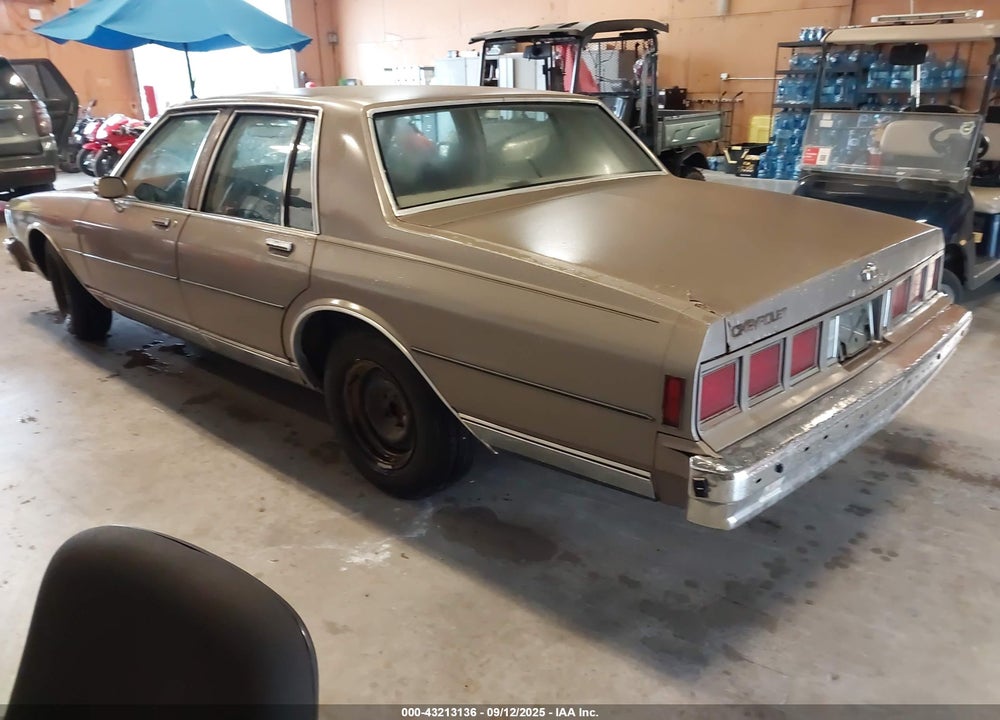 1984 CHEVROLET CAPRICE CLASSIC VIN: 2G1AN6995E9111210