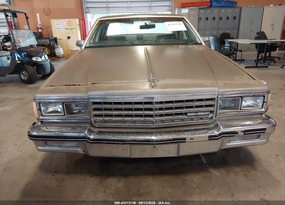 1984 CHEVROLET CAPRICE CLASSIC VIN: 2G1AN6995E9111210