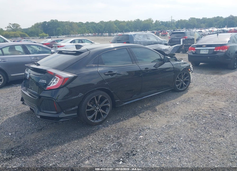 2018 HONDA CIVIC VIN: SHHFK7H91JU407410