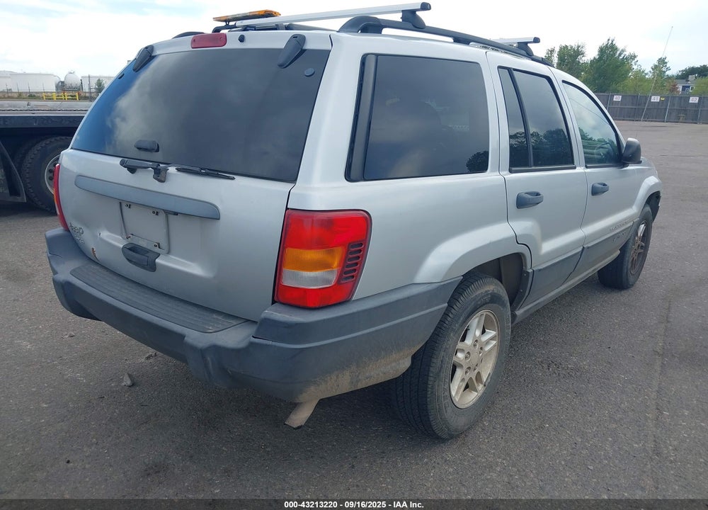 2004 JEEP GRAND CHEROKEE LAREDO VIN: 1J4GW48S34C349078