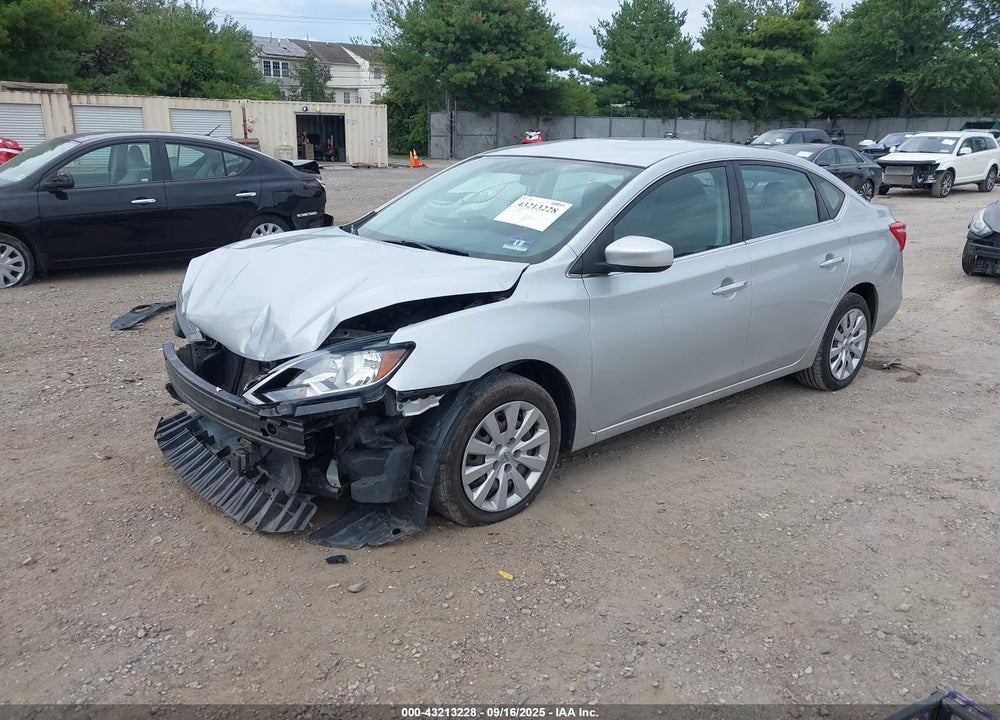 2019 NISSAN SENTRA S VIN: 3N1AB7AP4KY388235