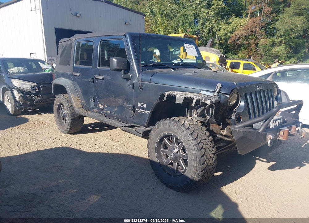 2008 JEEP WRANGLER UNLIMITED X VIN: 1J4GA39168L599225