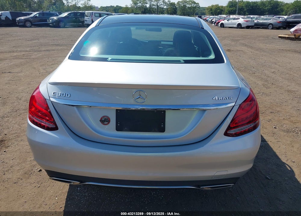 2017 MERCEDES-BENZ C CLASS VIN: WDDWF4KB0HR216975