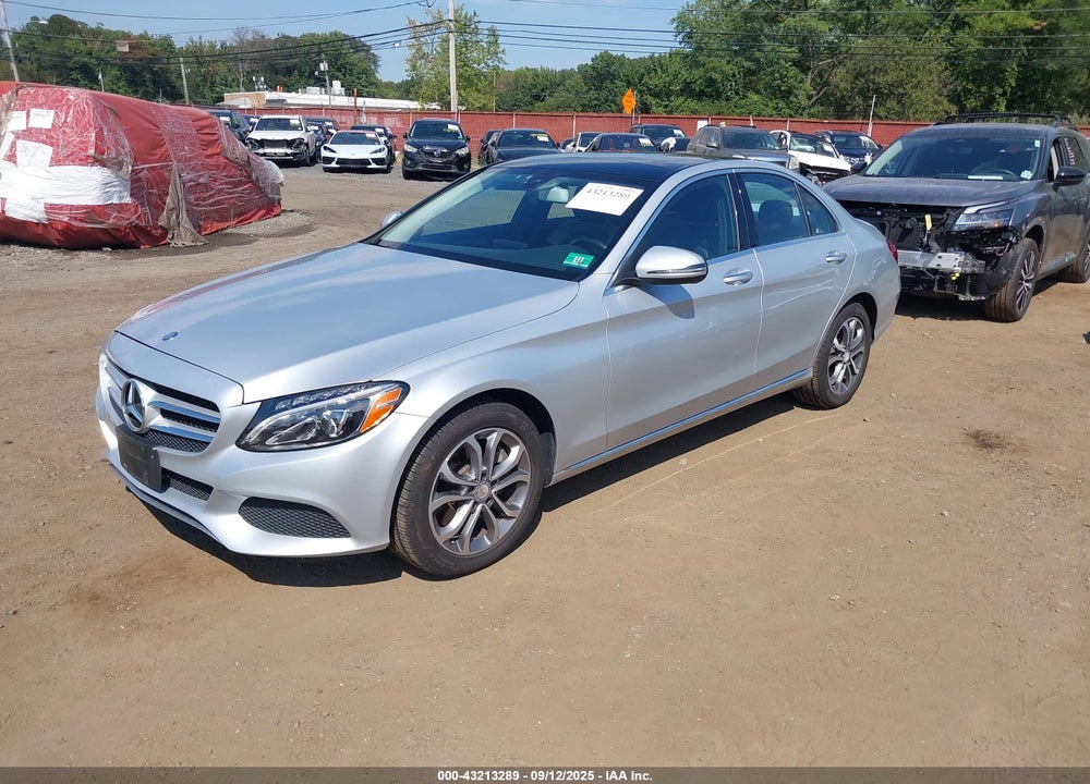 2017 MERCEDES-BENZ C CLASS VIN: WDDWF4KB0HR216975