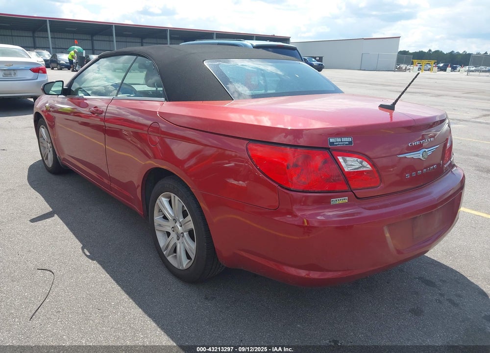 2010 CHRYSLER SEBRING VIN: 1C3BC5ED2AN109190