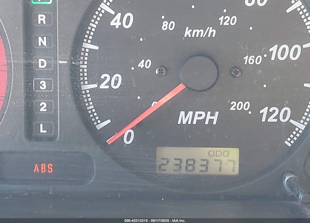 2002 ISUZU RODEO LS 3.2L/LSE 3.2L V6/S/S 3.2L V6 VIN: 4S2DM58W124325509