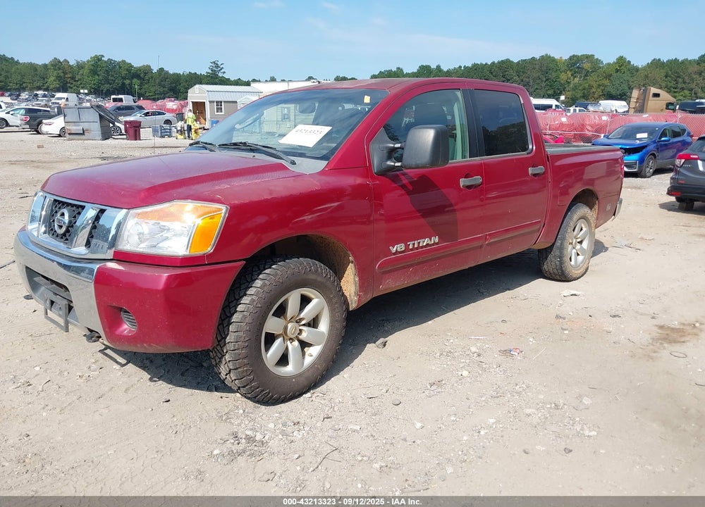 2008 NISSAN TITAN SE VIN: 1N6AA07C38N325884