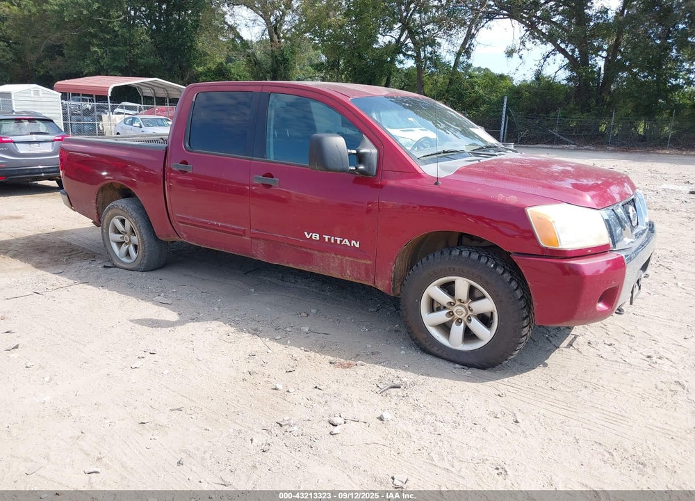 2008 NISSAN TITAN SE VIN: 1N6AA07C38N325884