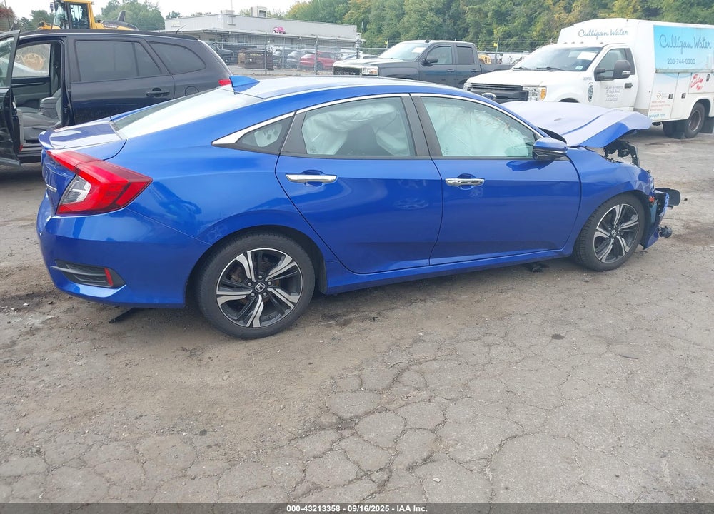 2016 HONDA CIVIC VIN: 19XFC1F98GE218136