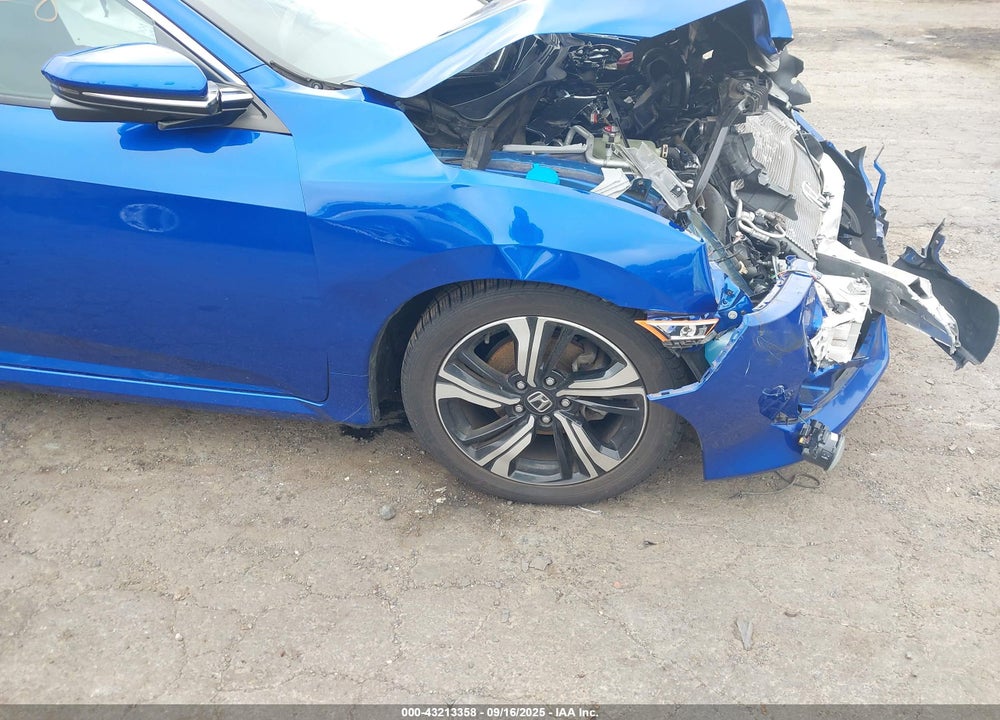 2016 HONDA CIVIC VIN: 19XFC1F98GE218136