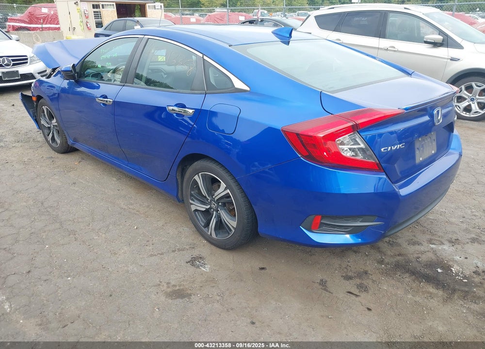 2016 HONDA CIVIC VIN: 19XFC1F98GE218136