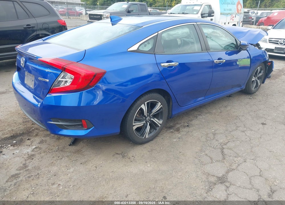 2016 HONDA CIVIC VIN: 19XFC1F98GE218136