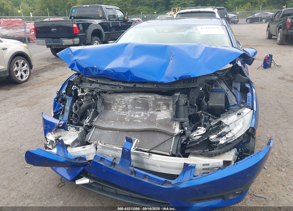 2016 HONDA CIVIC VIN: 19XFC1F98GE218136
