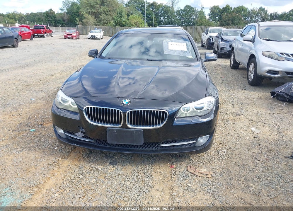 2013 BMW 5 SERIES VIN: WBAXG5C57DDY35684