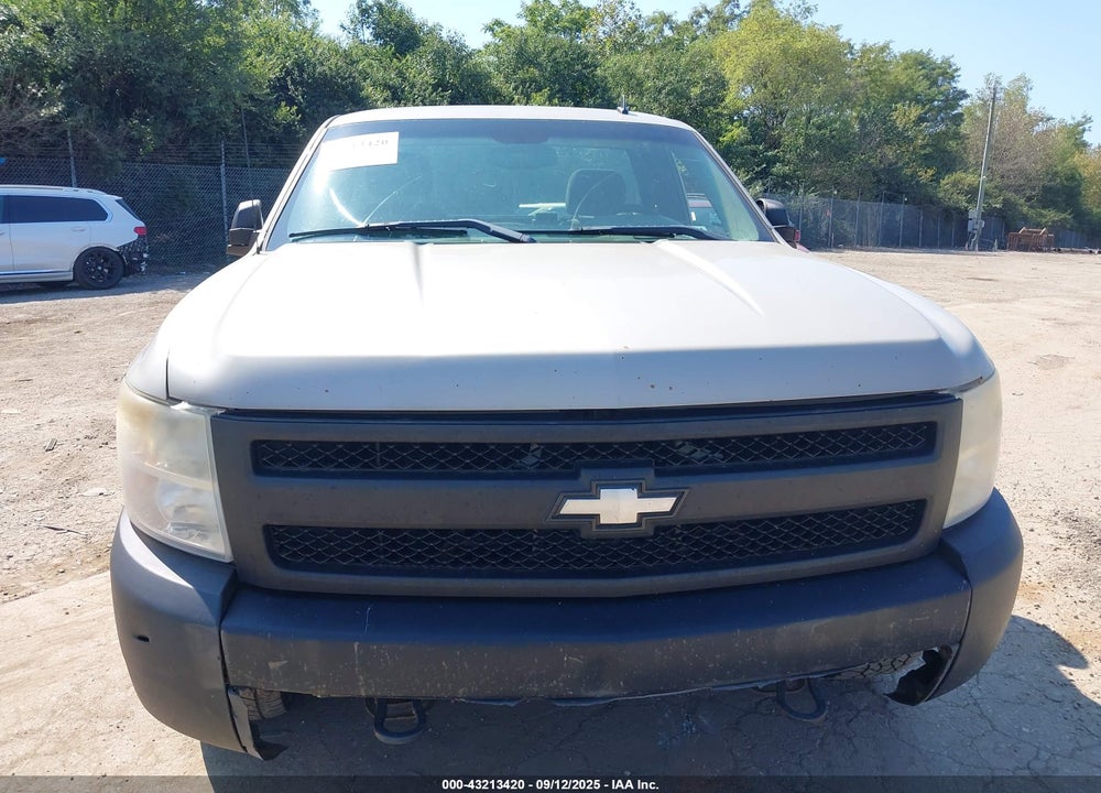 2008 CHEVROLET SILVERADO 1500 WORK TRUCK VIN: 1GCEK14088Z238380