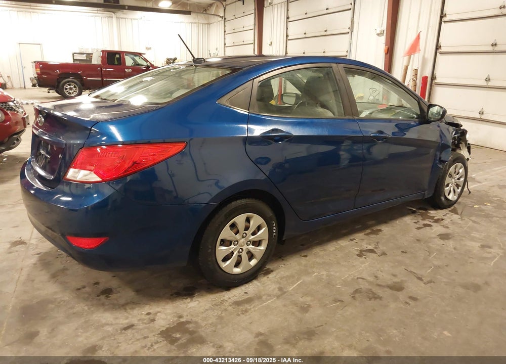 2017 HYUNDAI ACCENT SE VIN: KMHCT4AE3HU168043