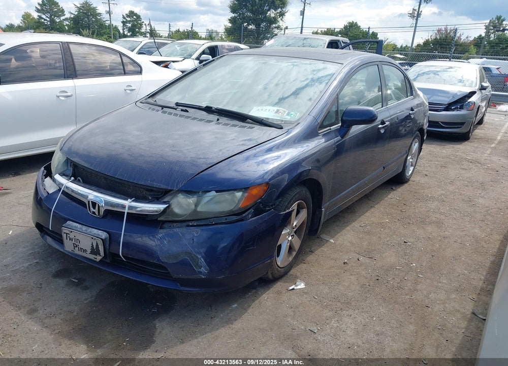 2007 HONDA CIVIC VIN: 1HGFA16837L108052