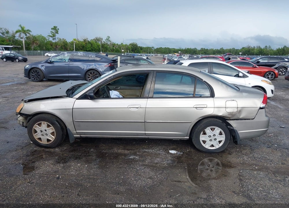 2003 HONDA CIVIC LX VIN: 2HGES16543H512368