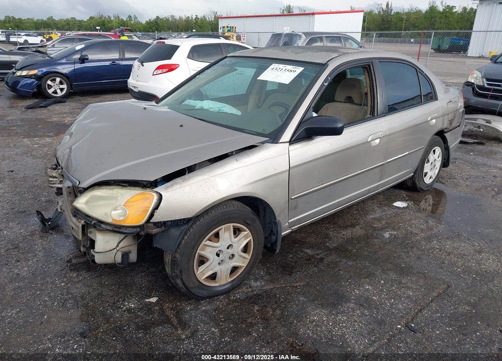 2003 HONDA CIVIC LX VIN: 2HGES16543H512368