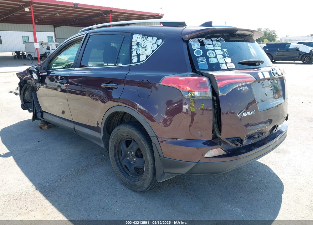 2018 TOYOTA RAV4 LE VIN: 2T3BFREV0JW710433