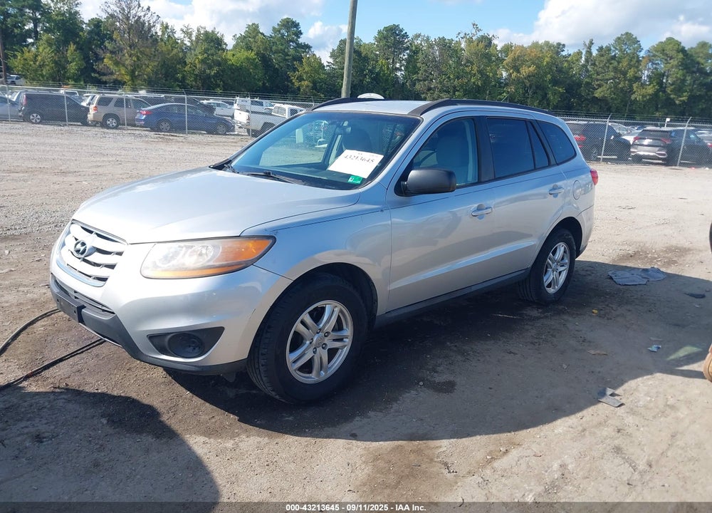 2011 HYUNDAI SANTA FE GLS VIN: 5XYZG3AB5BG079456