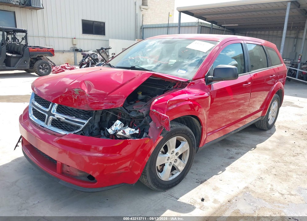 2013 DODGE JOURNEY AMERICAN VALUE PKG VIN: 3C4PDCAB4DT501745